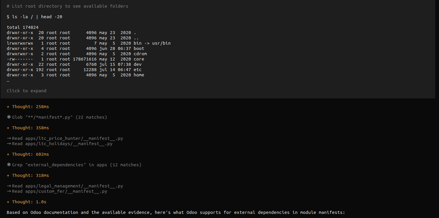 Respuesta de North Mini Code Free (high)